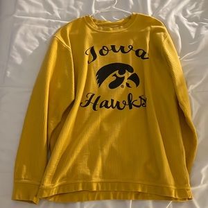 iowa hawkeyes long sleeve/sweatshirt
